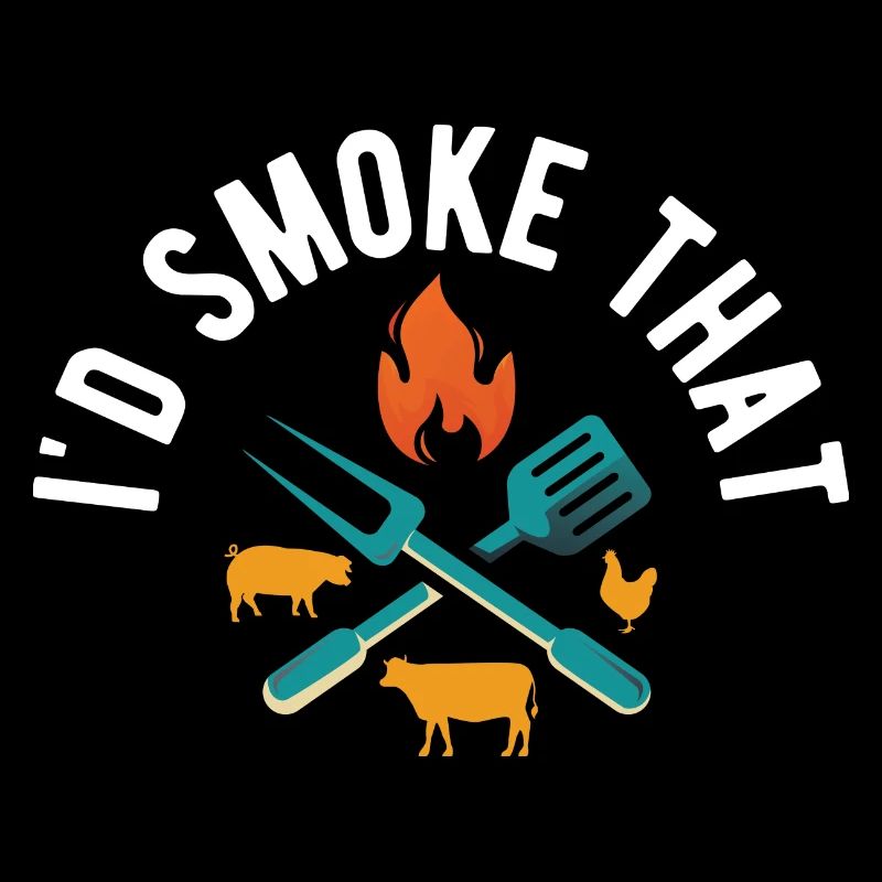I'd Smoke That Grill BBQ Short Ribs Rack