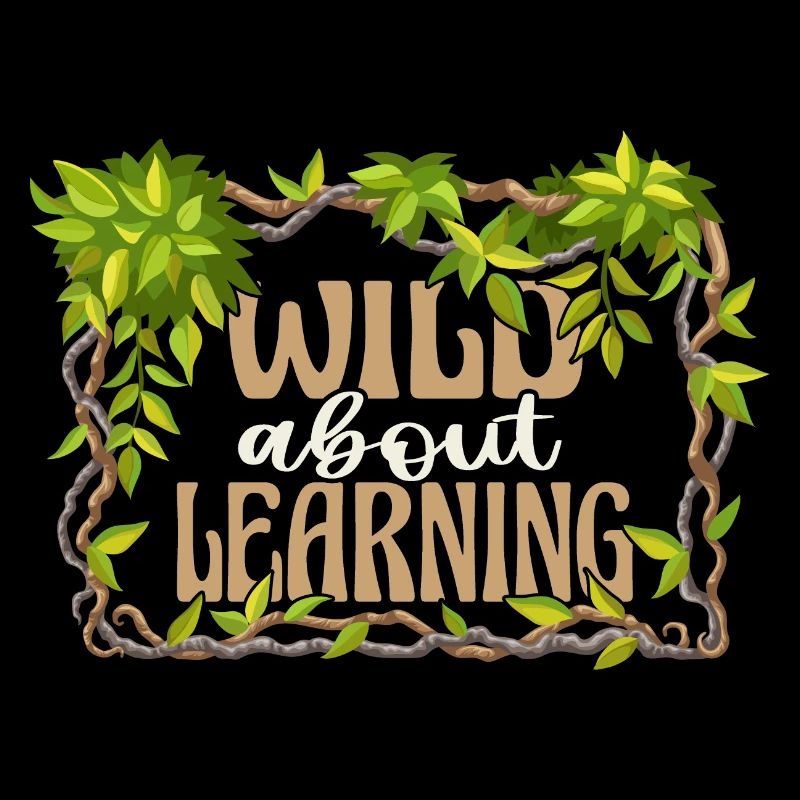 Wild About Learning Teacher School Pre-K Animal
