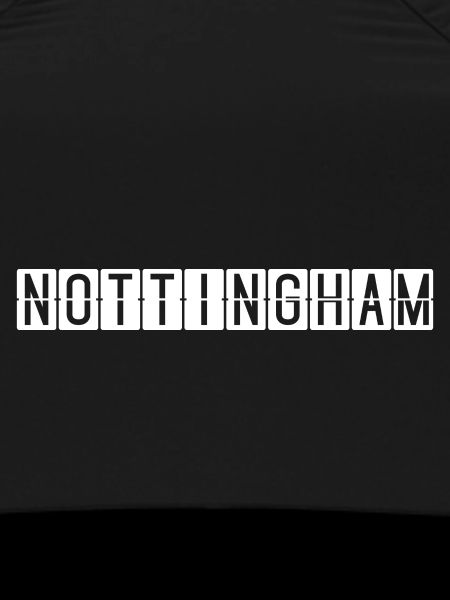 Nottingham Airport Sign