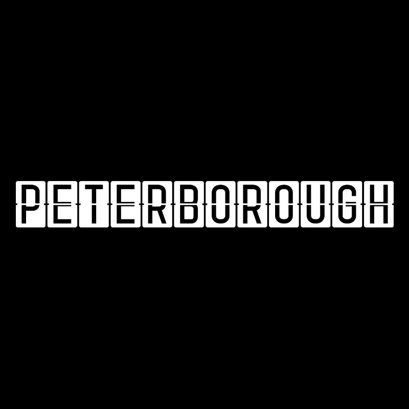 Panneau de l’aéroport de Peterborough