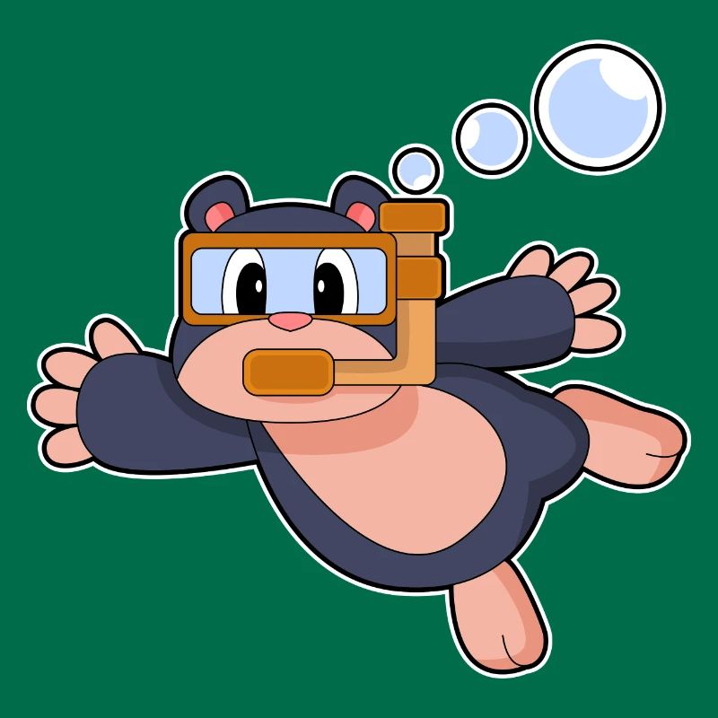 Mole Diver Snorkel Plongée