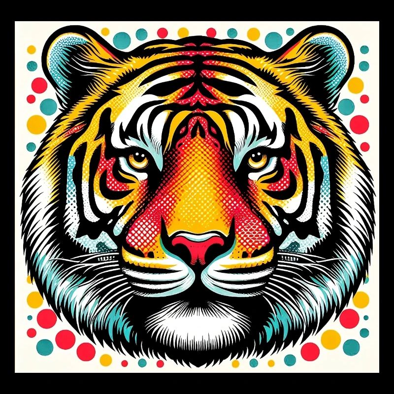 Tigre Pop Art