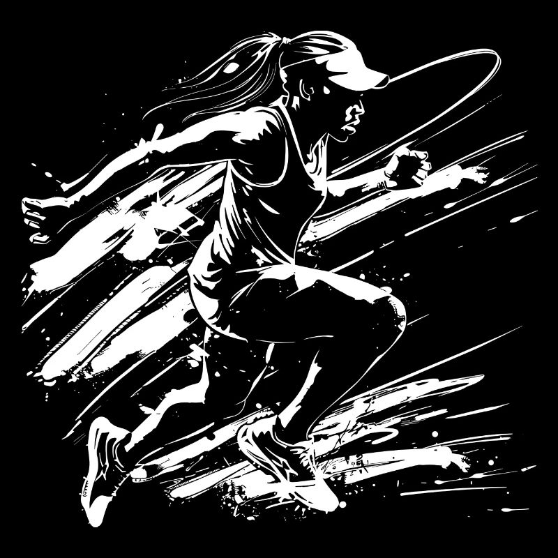Runner Street Art