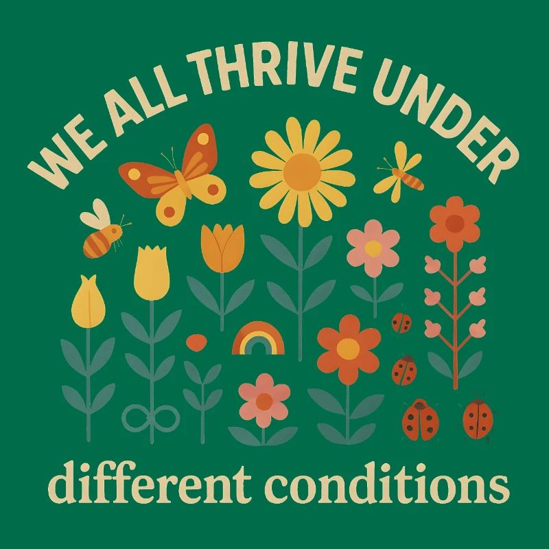 We thrive in different conditions