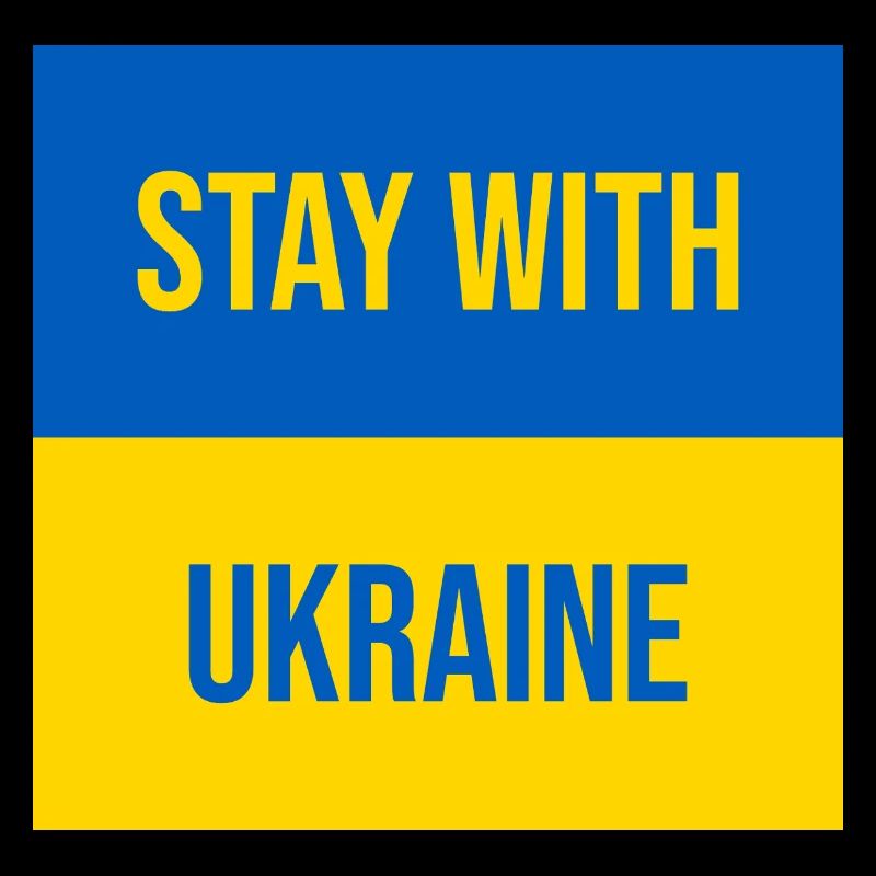 Restez avec la conception de l’insigne Ukraine