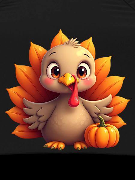 Bébé dinde de Thanksgiving