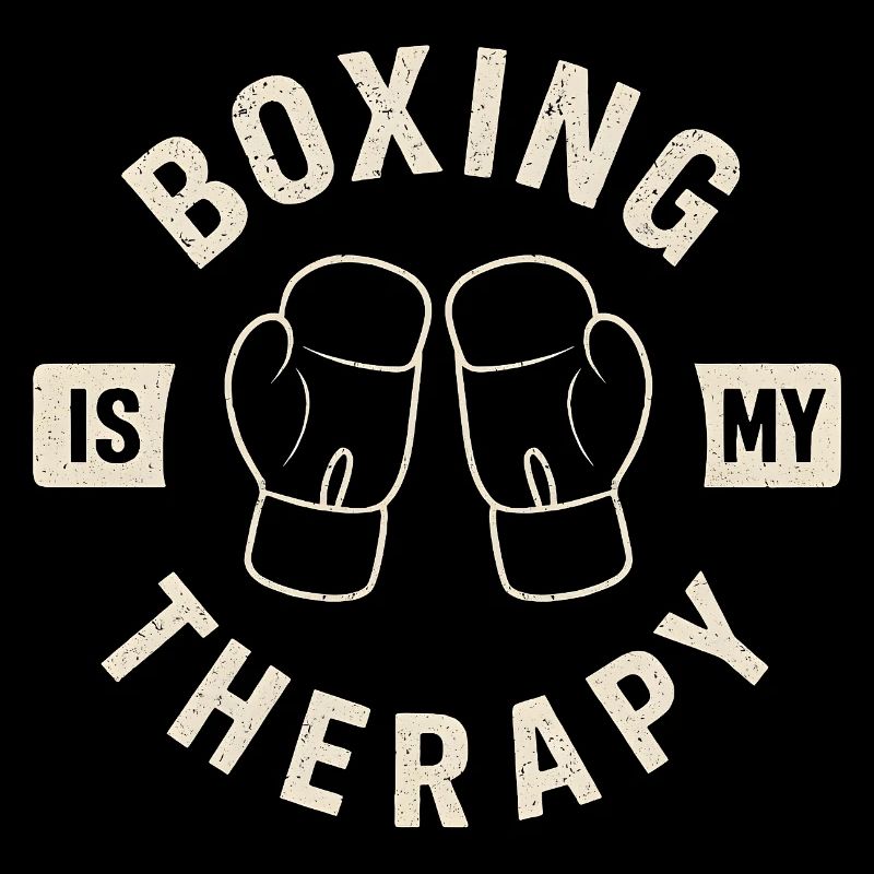 Boxing Therapy Retro Boxhandschuhe Design