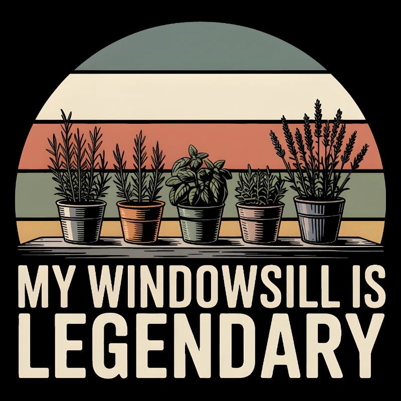 Legendary windowsill | Herb Balcony Garden