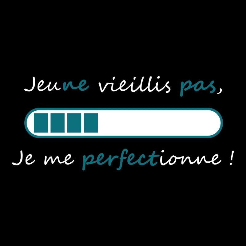 Je ne vieillis pas.