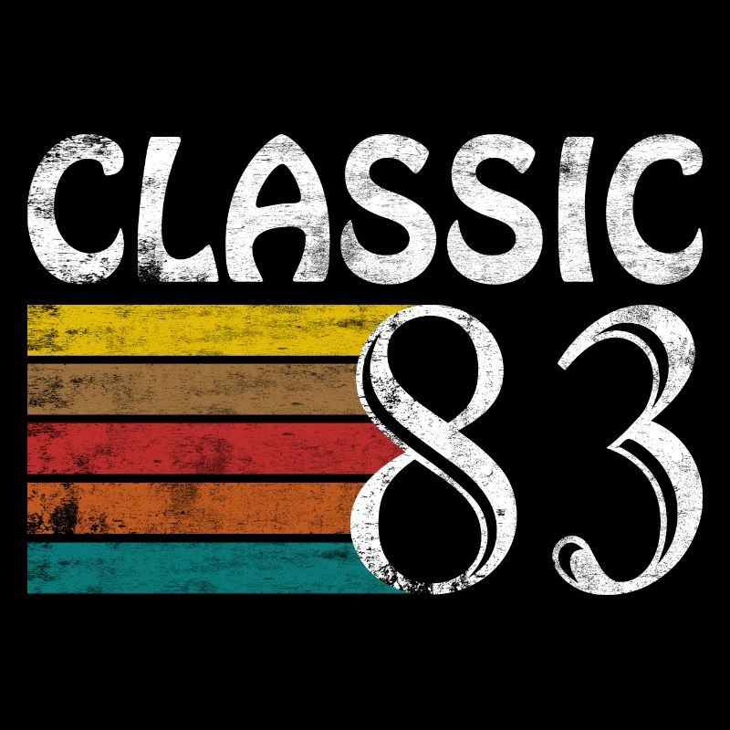 Klassisches 1983 Retro Design 1983