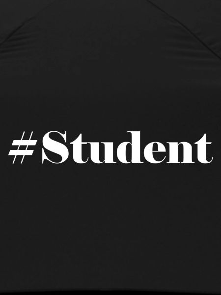 #Student Logo White