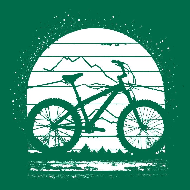 Mountain Biking Drawing