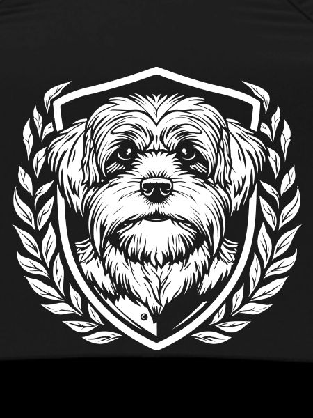 Wächterhund Wappenstil