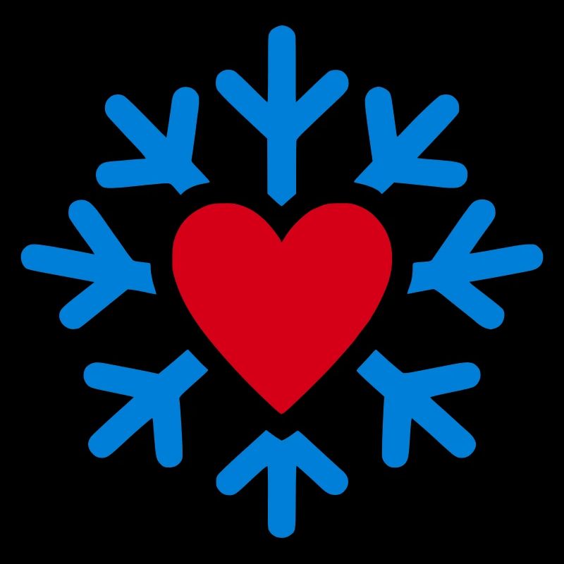 Winterherz im Eiskreis