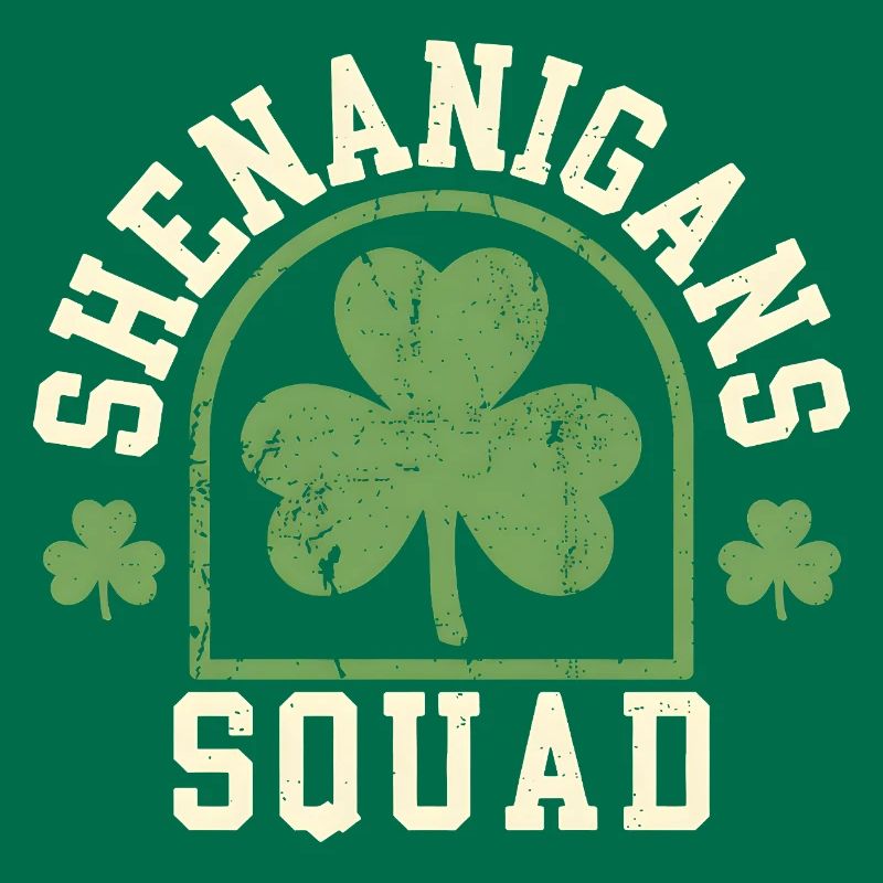 Shenanigans Squad Shamrock St. Patrick's Day Spaß