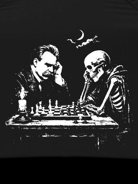 Nietzsche plays Chess with Skeleton