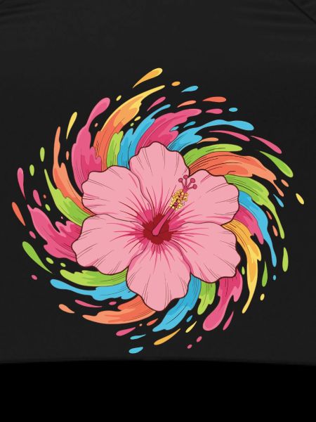 Hibiskus Farbwirbel