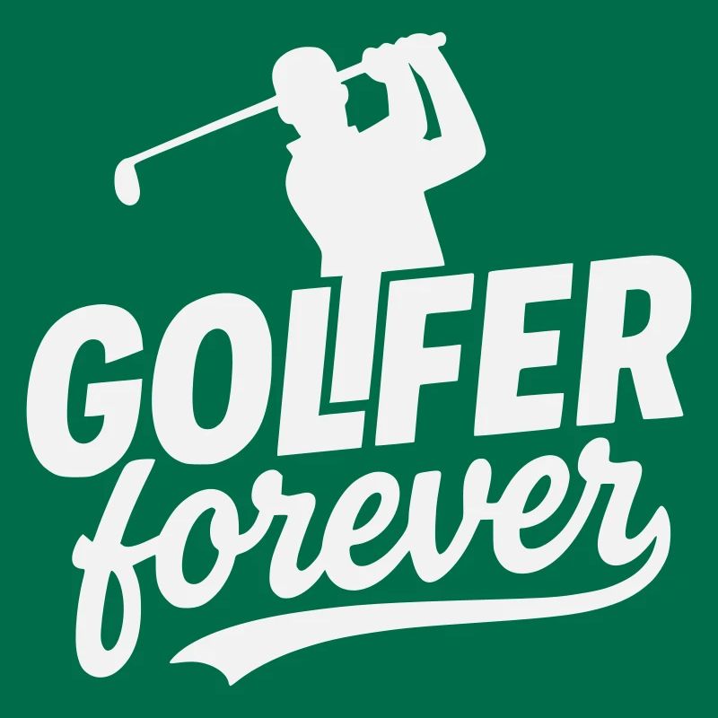Motif du logo Golfer Forever