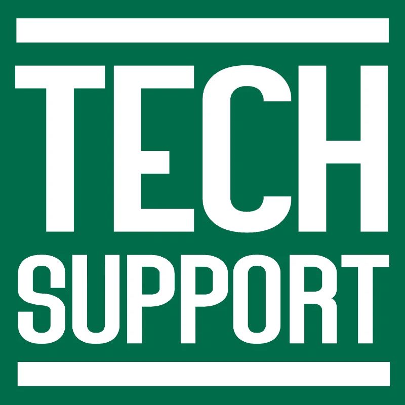 Tech Support Bold Logo Tee