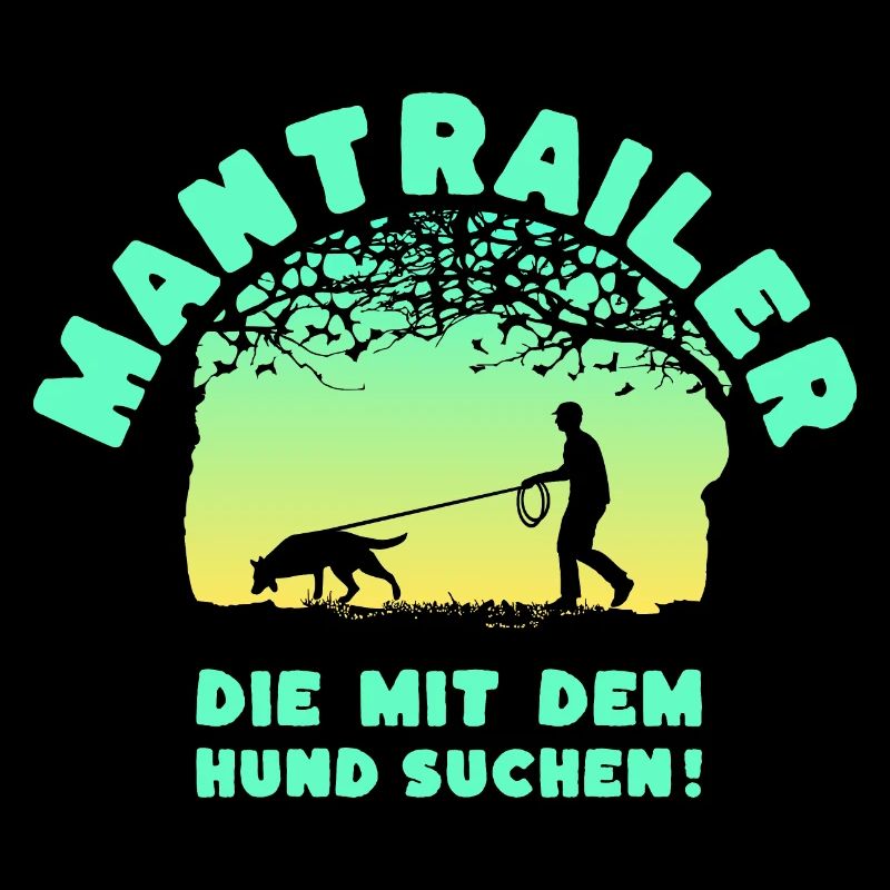 Mantrailer - die mit dem Hund suchen Mann Schäfer