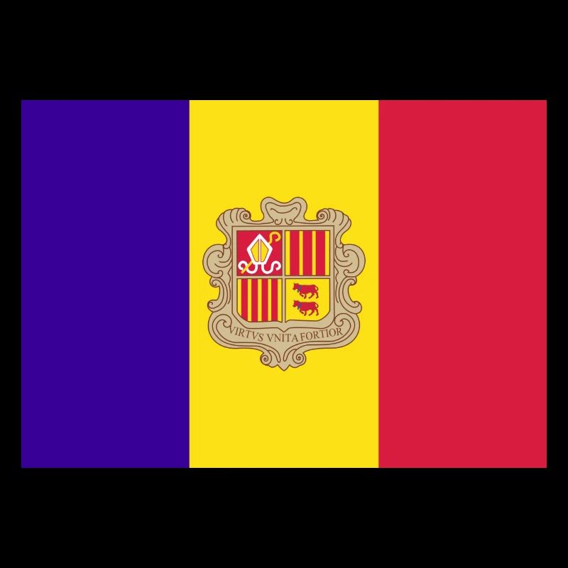 drapeau andorre
