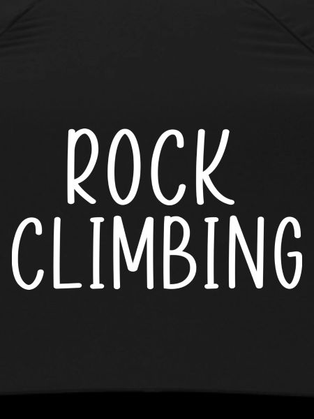 Rock climbing