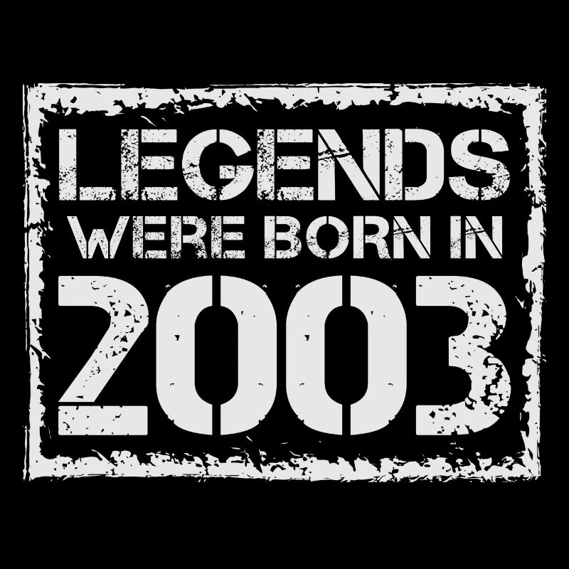 Legenden wurden 2003 geboren