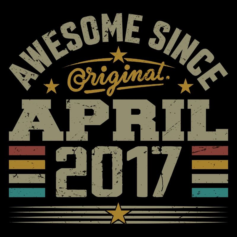 April 2017 Geburtstag Vintage Geschenkidee 2017