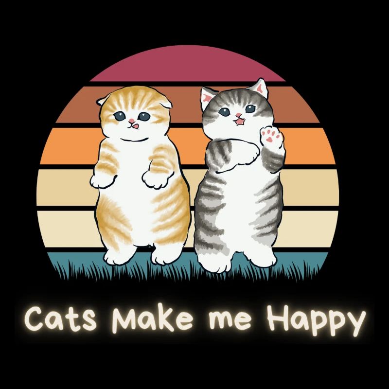 Cats Make me happy