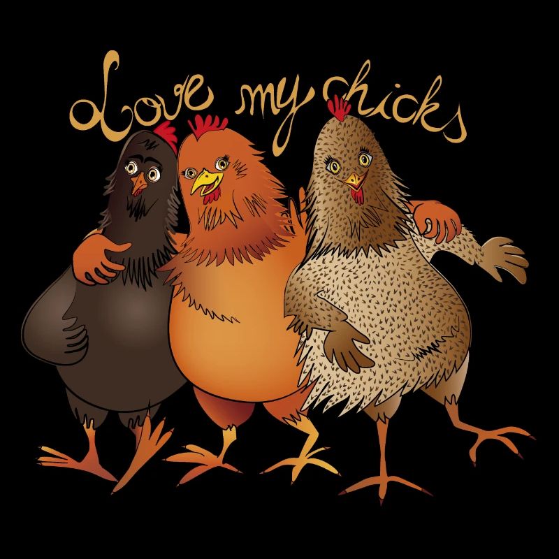 J’adore mes poules