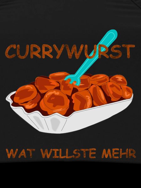 speise currywurst spruch