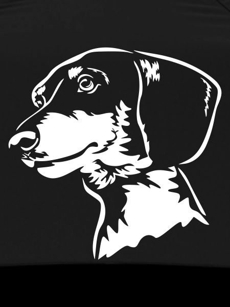 Dachshund head "Black Edition"