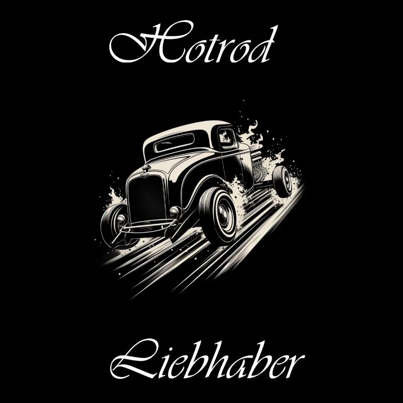 Hotrod Lover 2 blanc