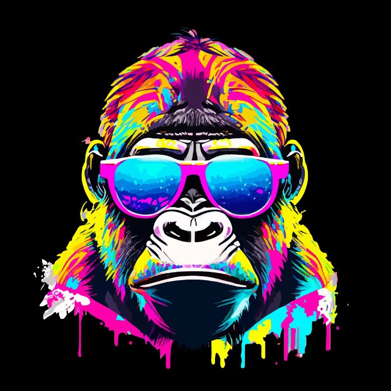 Gorilla-Farbe