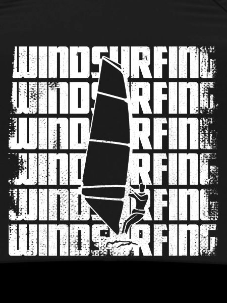 Funny windsurfer
