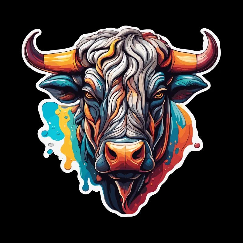 Stier / Bulle / Tier / Hörner / Stierkampf
