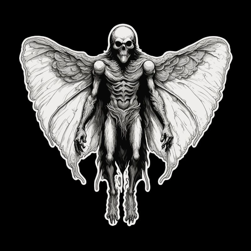 Mothman / Moth / Insect / Mythical Creature / Flutterer