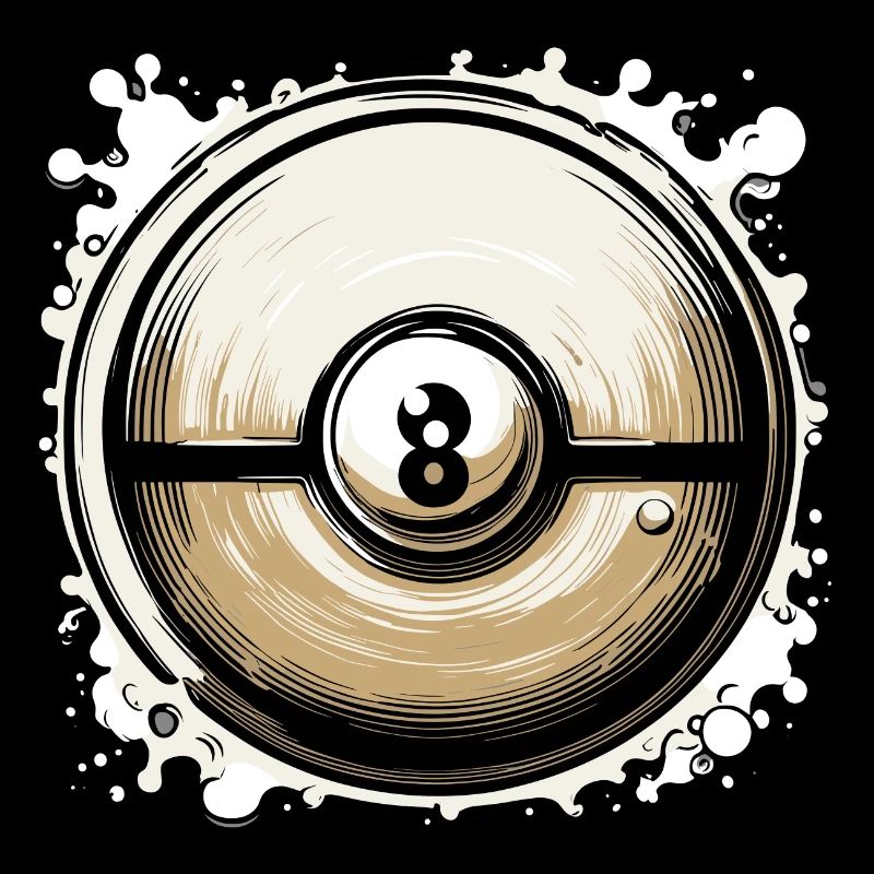 Billard / Boule de billard / 8 boules / billard / Kö