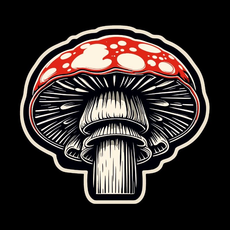 Champignon / Champignon / Prairie / Forêt / Goa / Psy
