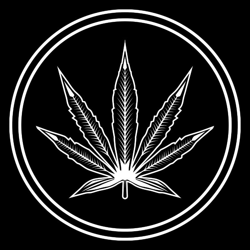 Hanf Blatt Symbol Cannabis