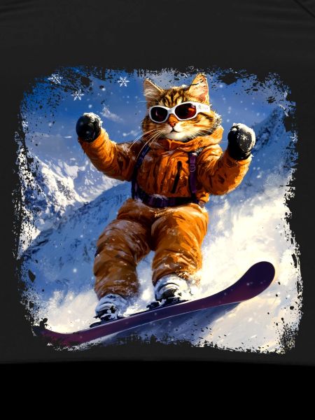 Cat Snowboard