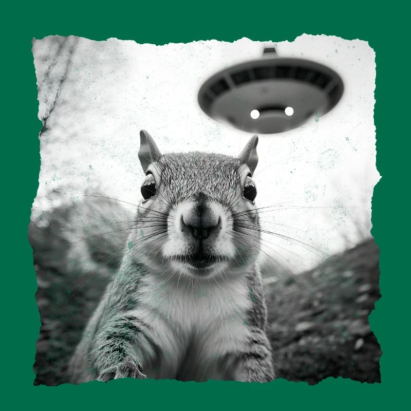 Alien Squirrel Encounter – Fun Sci-Fi