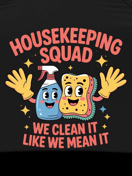 Funny Cleaning Design