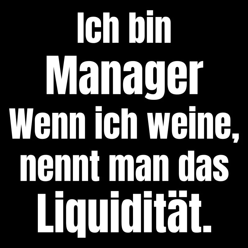 I'm a manager – liquidity joke