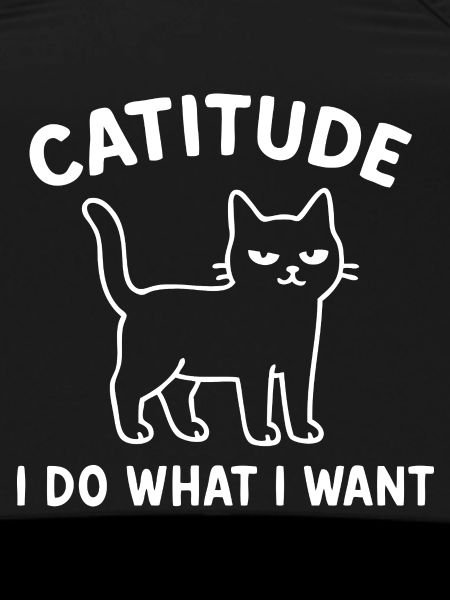 Catitude Cat Saying