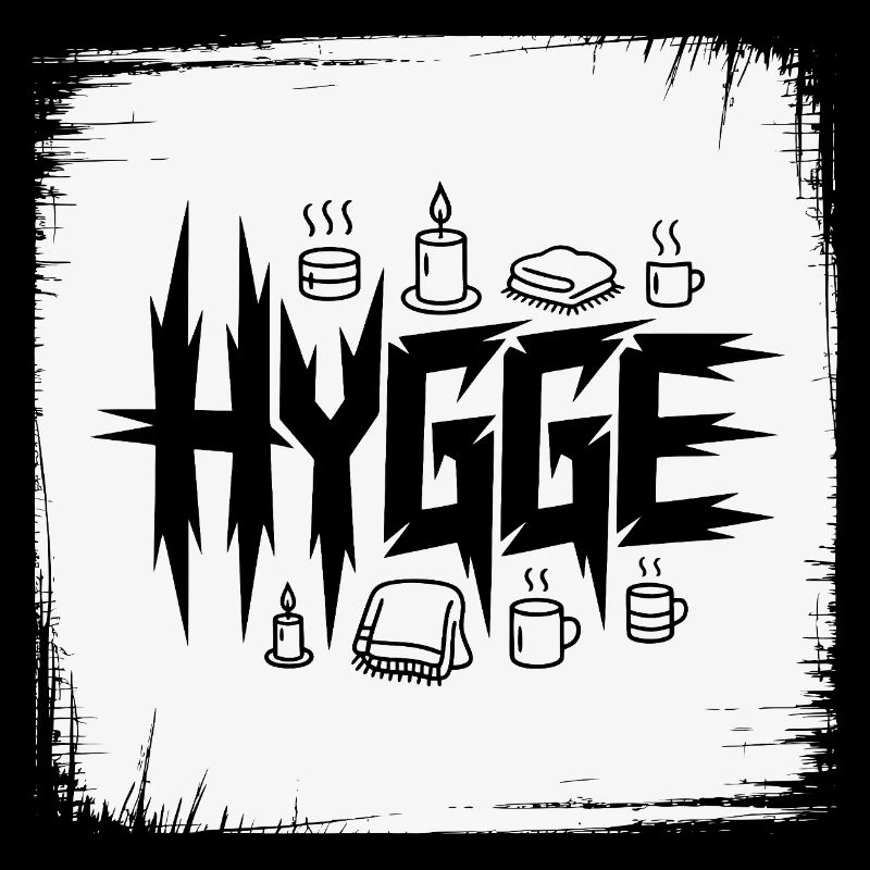 Hygge Cozy Candles Pattern