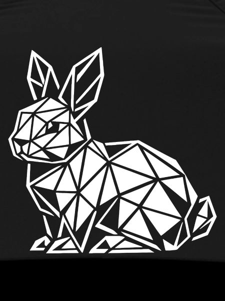 Geometric Rabbit Magic Easter Bunny