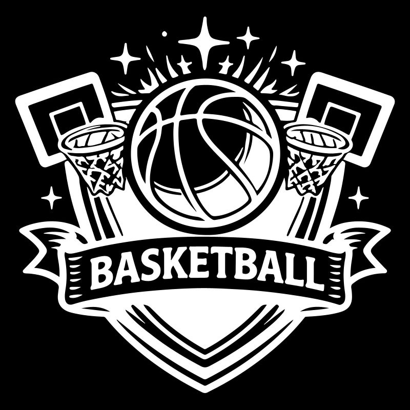 Basketball Crest