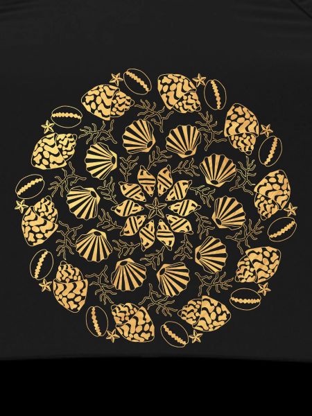 Shell Mandala - gold