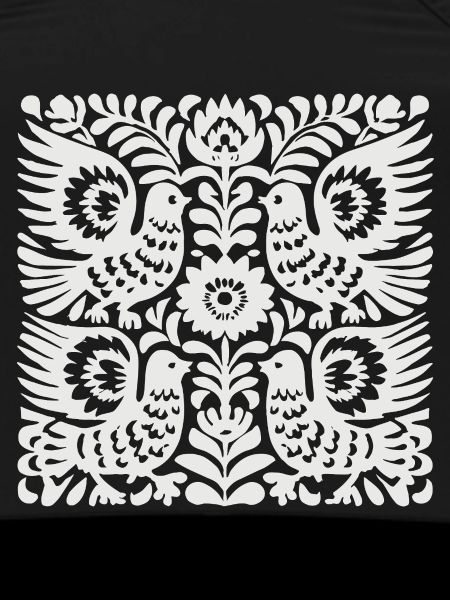 Dove Floral Crest
